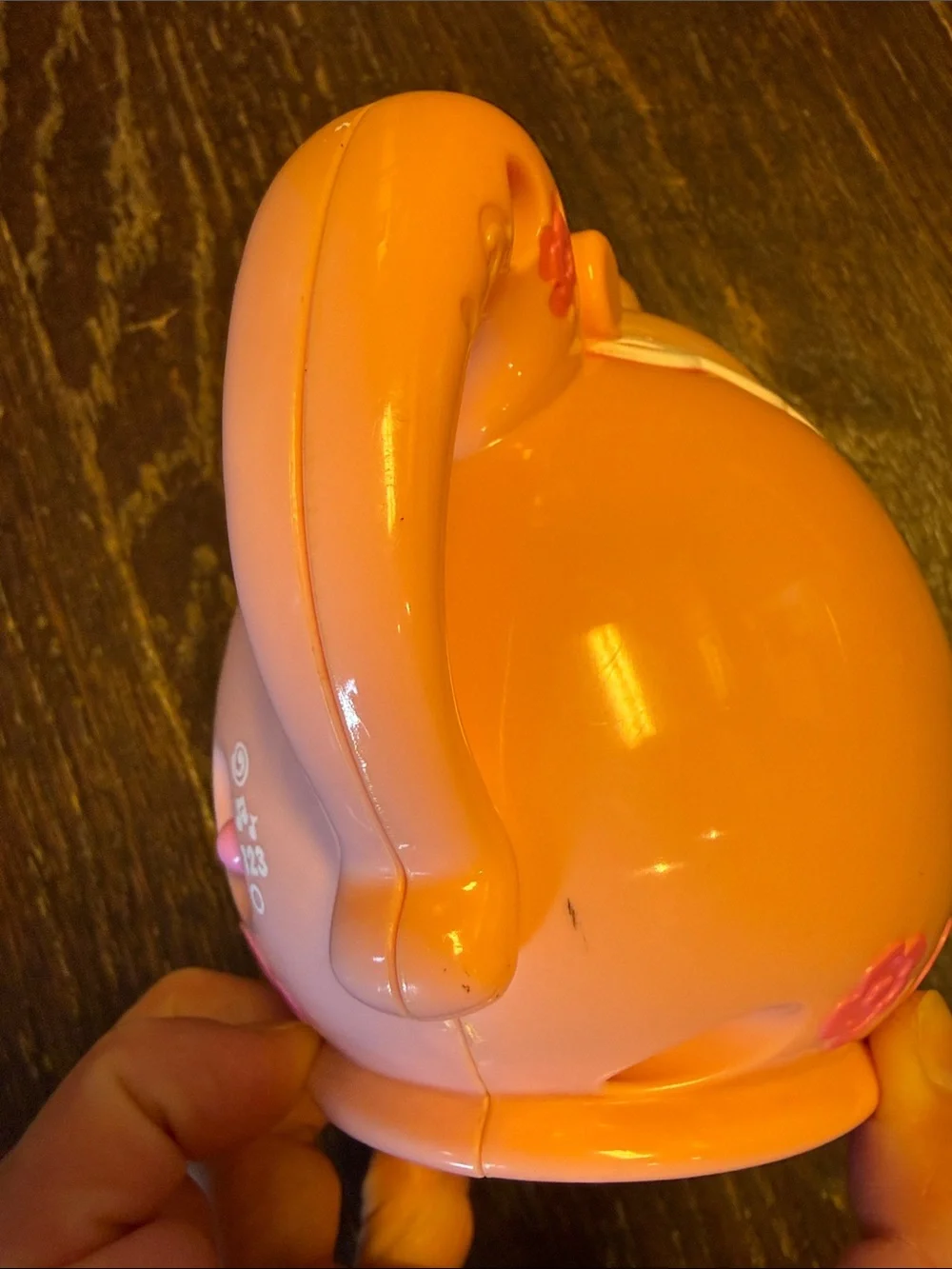 Fisher-Price Pink Smiling Tea Pot Musical Toy
